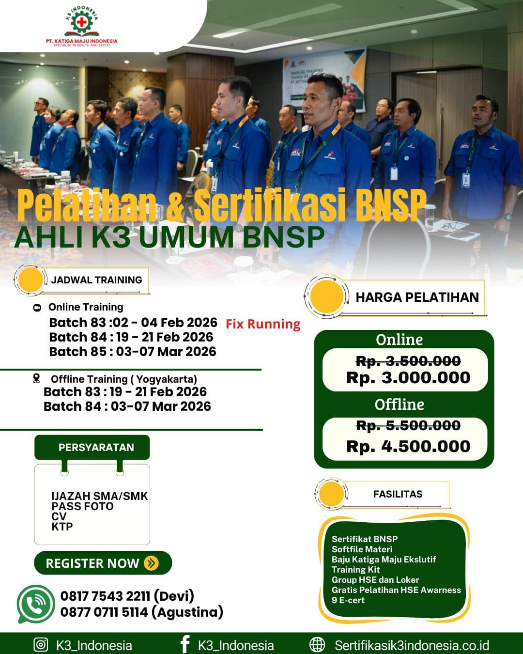 ahli k3 umum bnsp