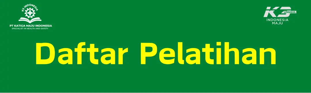 daftar pelatihan k3 umum online kemnaker dan bnsp