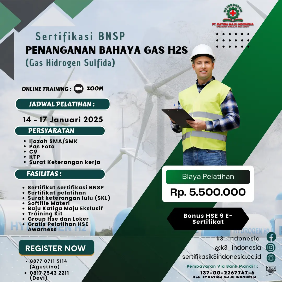 Penanganan Bahaya Gas H2S