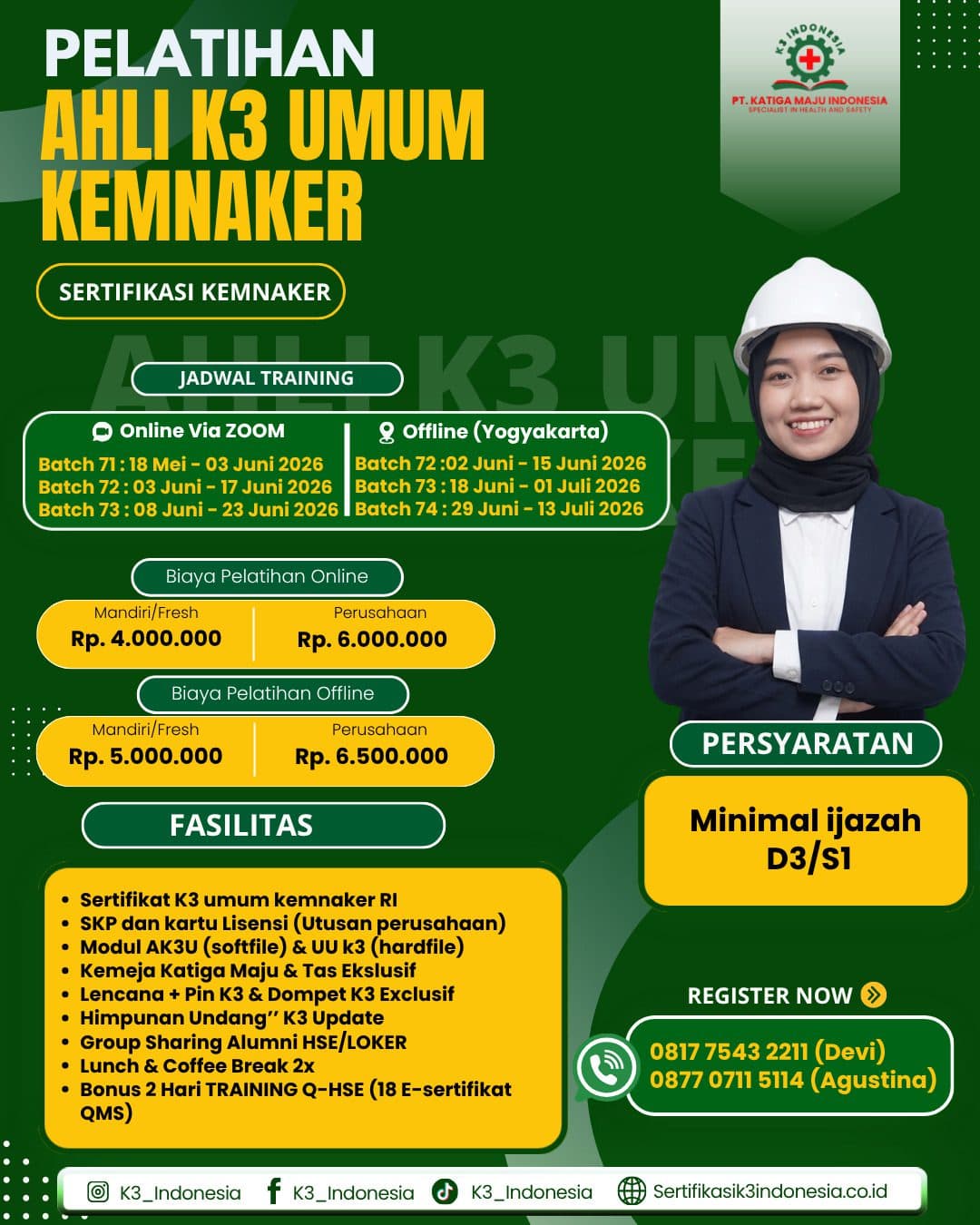 banner ahli k3 umum kemnaker