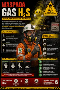 tanda tanda ornag terpapar gas h2s
