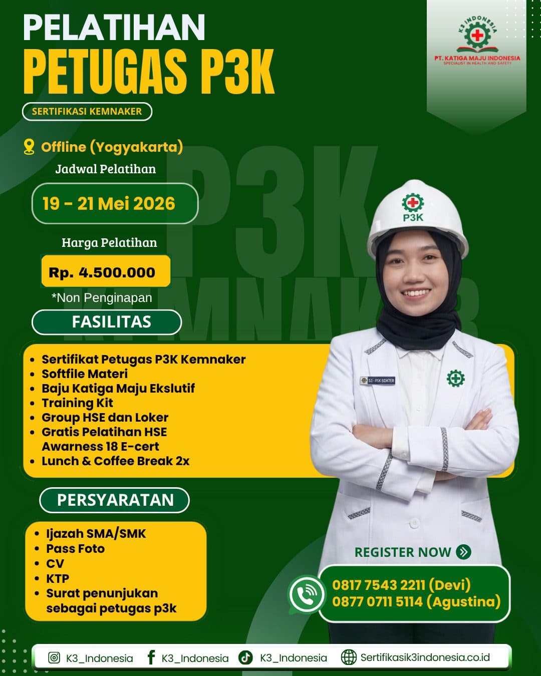 Petugas p3k kemnaker