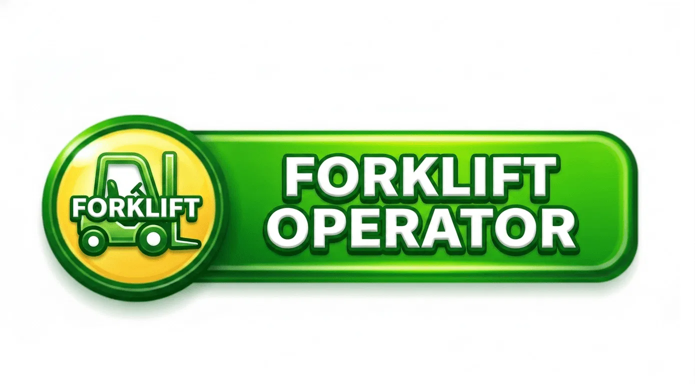 banner operator forklift