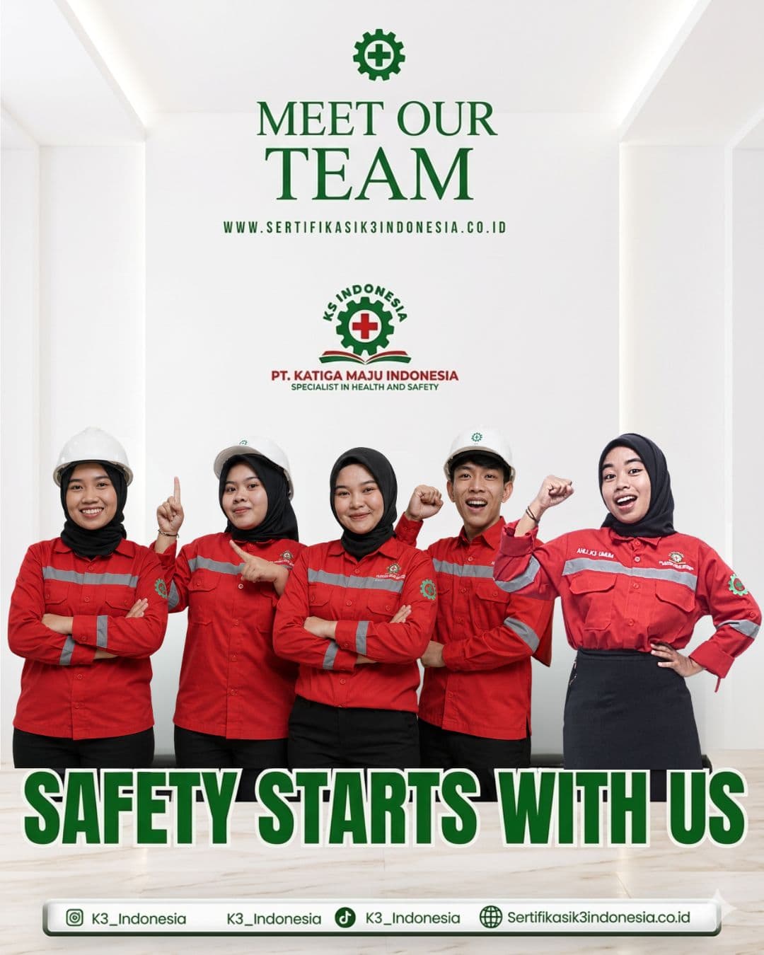 banner staff PT Katiga Maju Indonesia