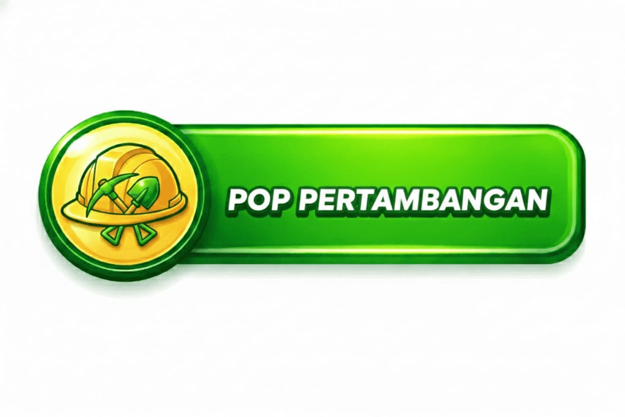 banner ikon pop pertambangan