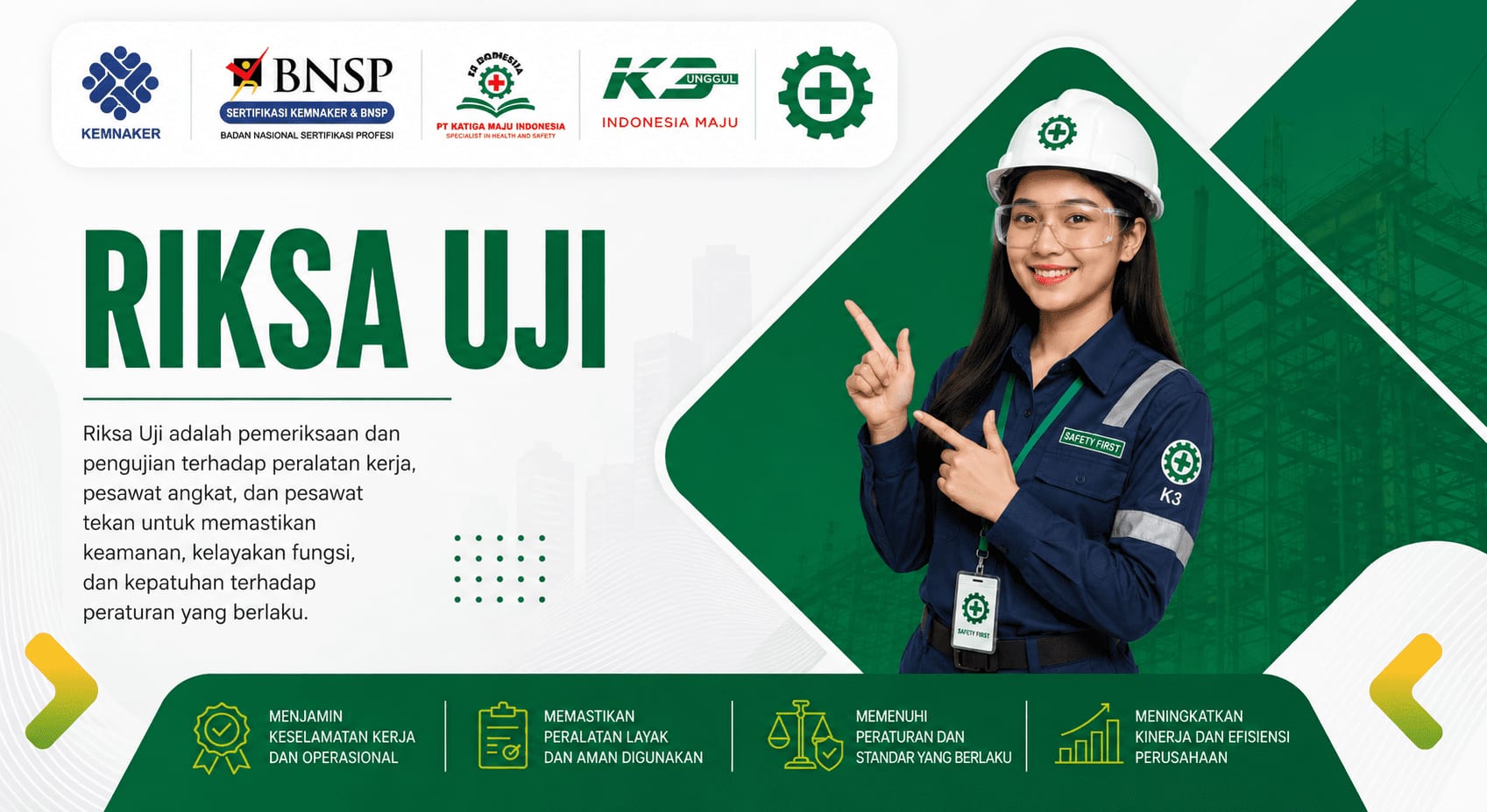 riksa uji perusahaan